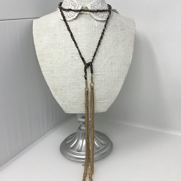 Treasure & Bond Crochet Chain Necklace (G1) - Picture 1 of 5